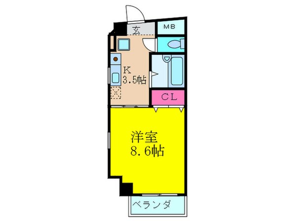 ミレーネの物件間取画像